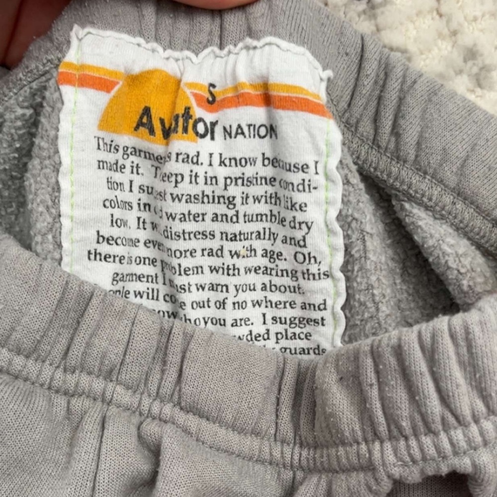 aviator nation grey sweatpants